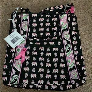 BNWT RARE Vera Bradley Hipster in Pink Elephants